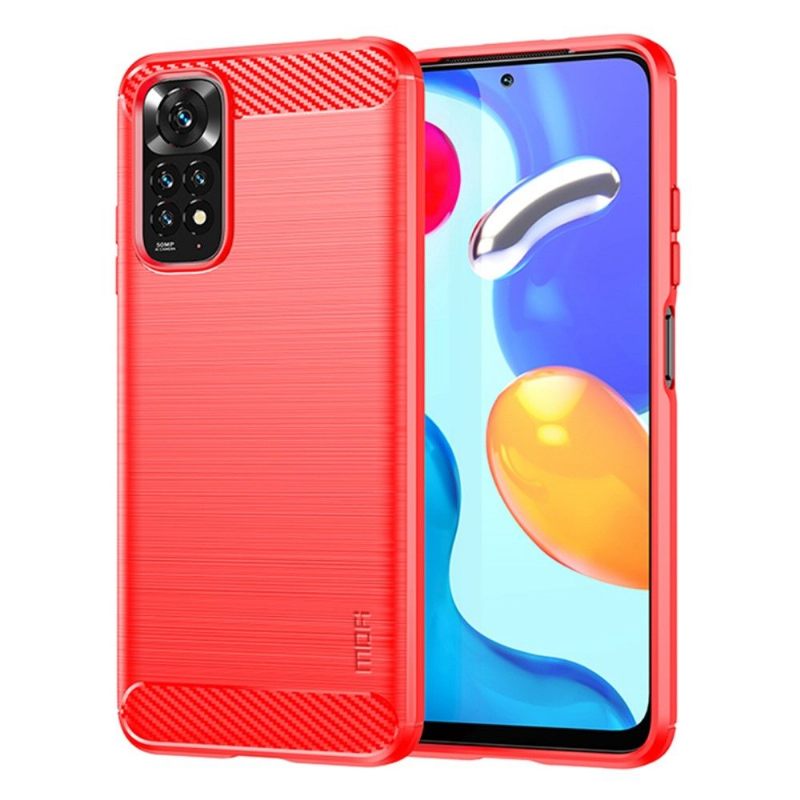 Hoesje voor Xiaomi Redmi Note 11 / Note 11S Mofi Geborsteld Effect