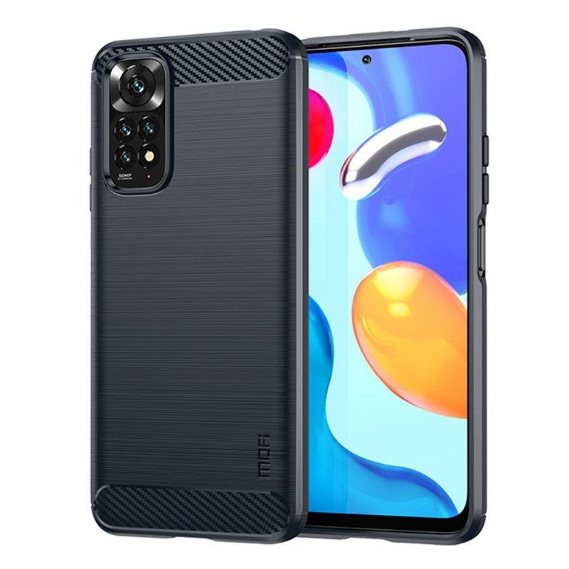 Hoesje voor Xiaomi Redmi Note 11 / Note 11S Mofi Geborsteld Effect