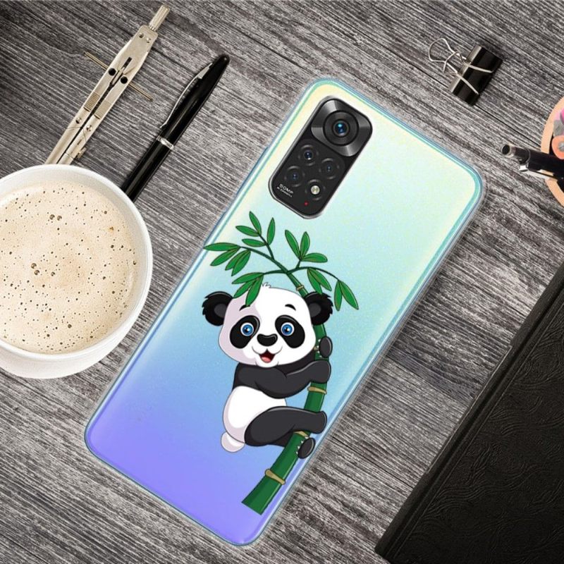 Hoesje voor Xiaomi Redmi Note 11 / Note 11S Panda Op Bamboe