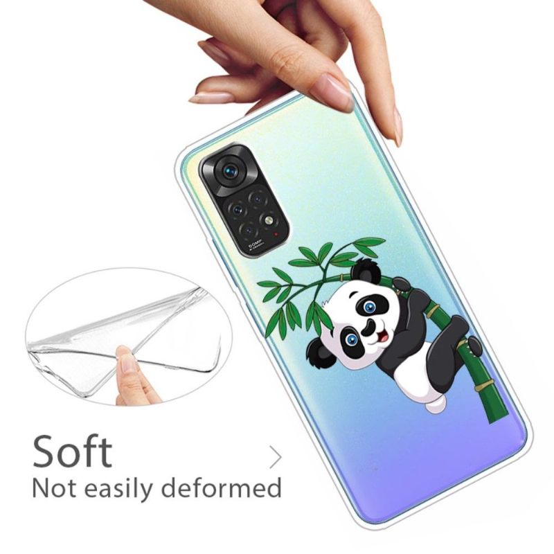 Hoesje voor Xiaomi Redmi Note 11 / Note 11S Panda Op Bamboe