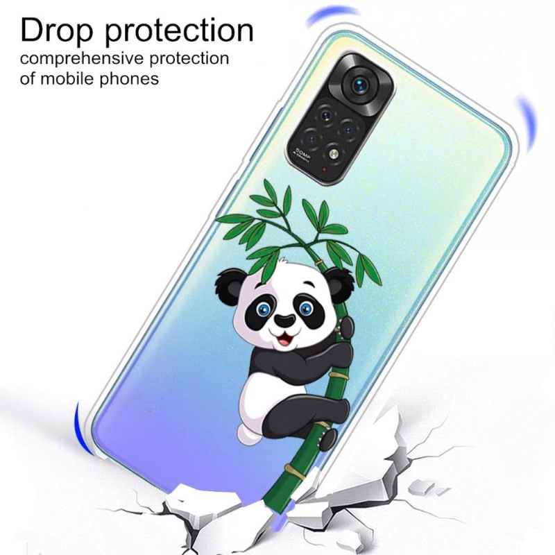 Hoesje voor Xiaomi Redmi Note 11 / Note 11S Panda Op Bamboe