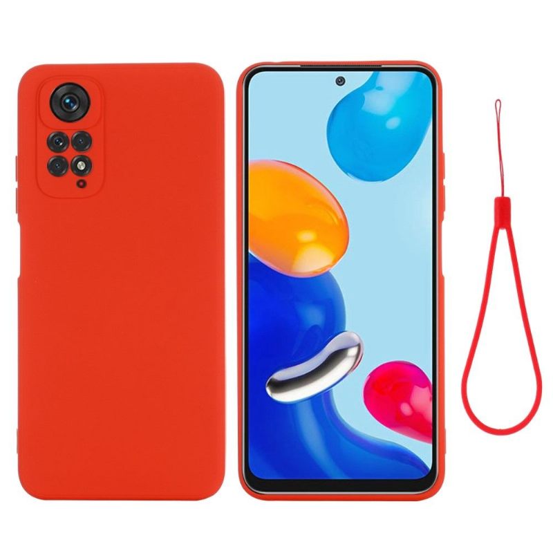 Hoesje voor Xiaomi Redmi Note 11 / Note 11S Puro Siliconenvloeistof