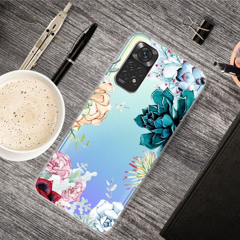 Hoesje voor Xiaomi Redmi Note 11 / Note 11S Verscheidenheid Aan Bloemen