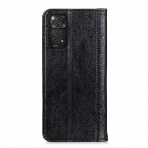 Leren Hoesje voor Xiaomi Redmi Note 11 / Note 11S Bescherming Sylvester Kunstleer