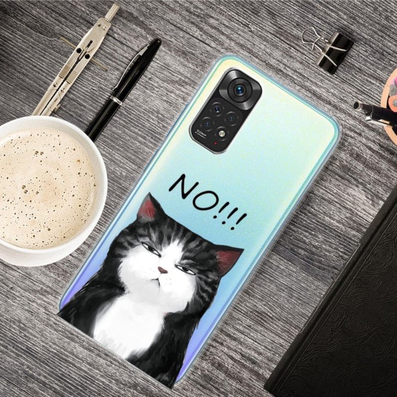 Telefoonhoesje voor Xiaomi Redmi Note 11 / Note 11S Bescherming Nee!!! Kat