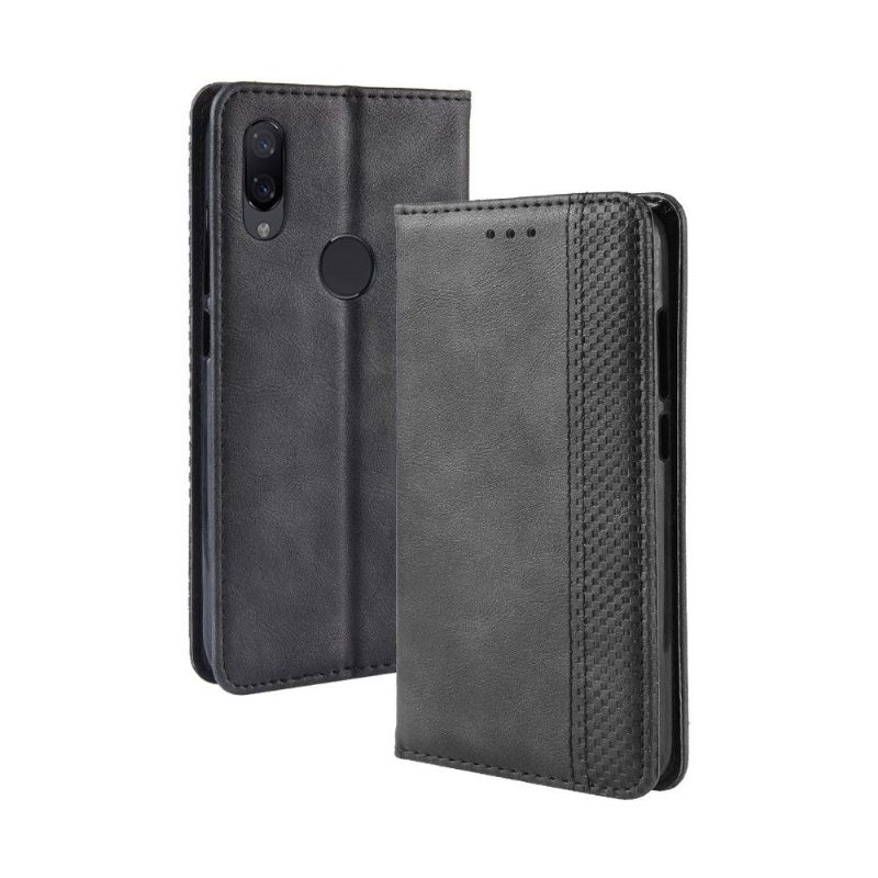 Cover voor Xiaomi Redmi 7 Anti-fall Leer In Cirénius-stijl