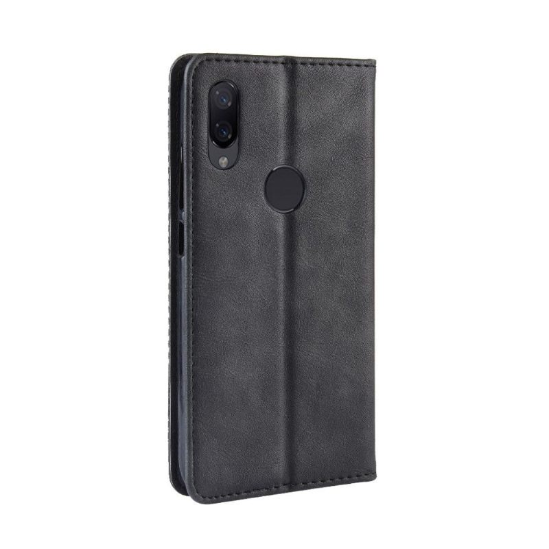 Cover voor Xiaomi Redmi 7 Anti-fall Leer In Cirénius-stijl