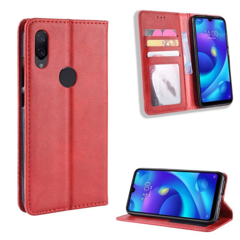 Cover voor Xiaomi Redmi 7 Anti-fall Leer In Cirénius-stijl