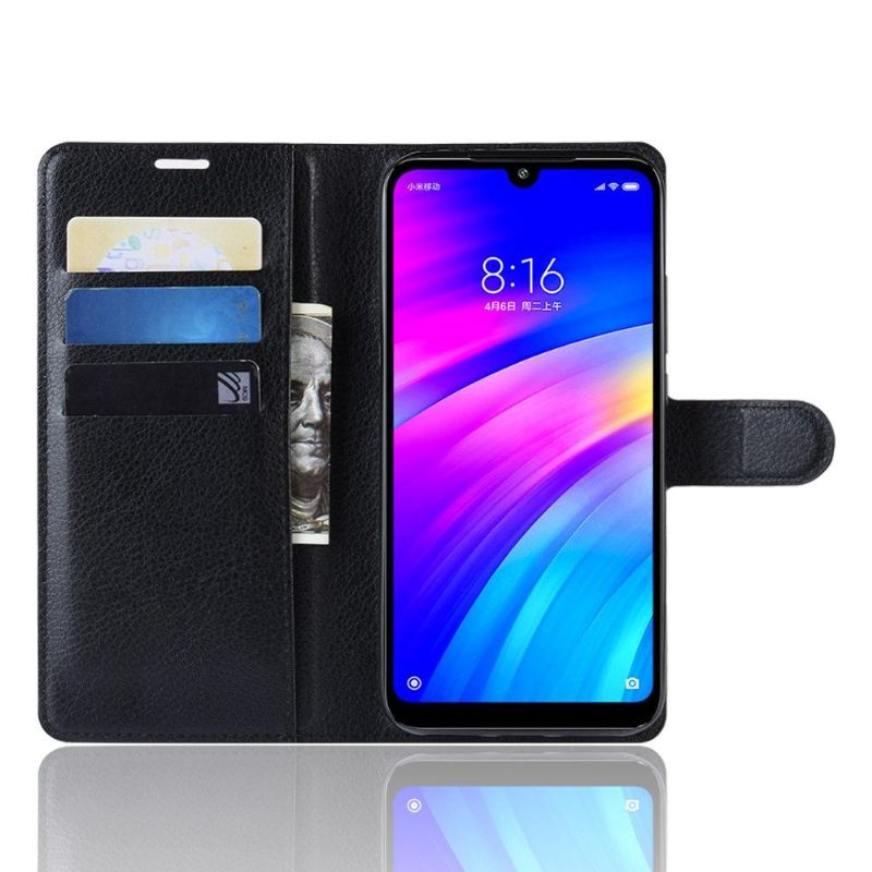 Cover voor Xiaomi Redmi 7 Stijl Lederen Kaarthouder