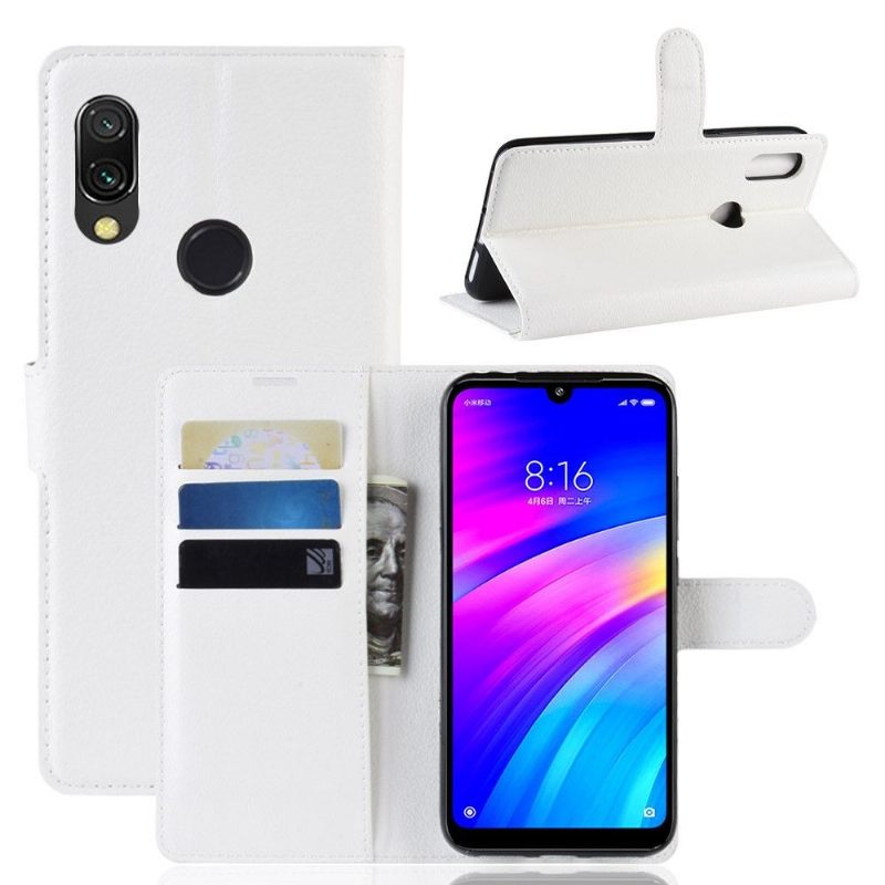 Cover voor Xiaomi Redmi 7 Stijl Lederen Kaarthouder