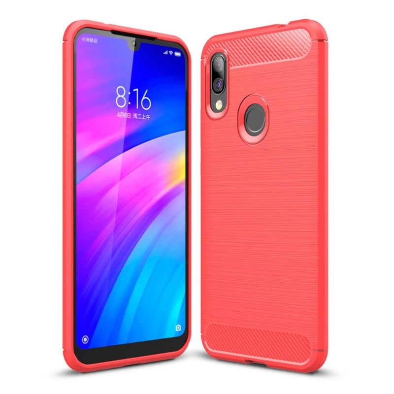 Hoesje voor Xiaomi Redmi 7 Anti-fall Koolborstel Gel