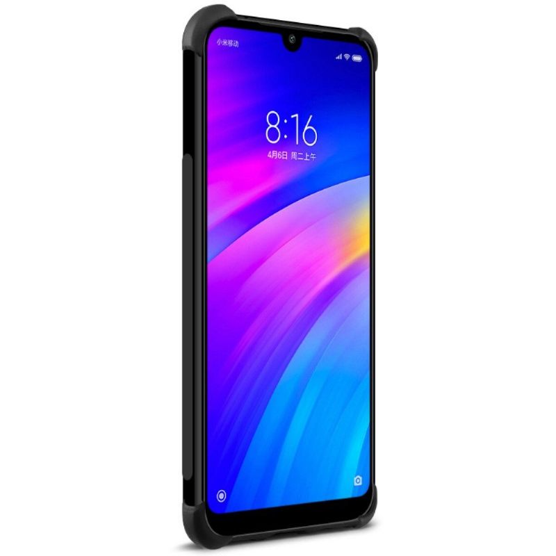 Hoesje voor Xiaomi Redmi 7 Klasse Protect - Zwart Metaal