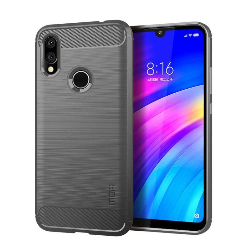 Hoesje voor Xiaomi Redmi 7 Mofi Geborstelde Gel