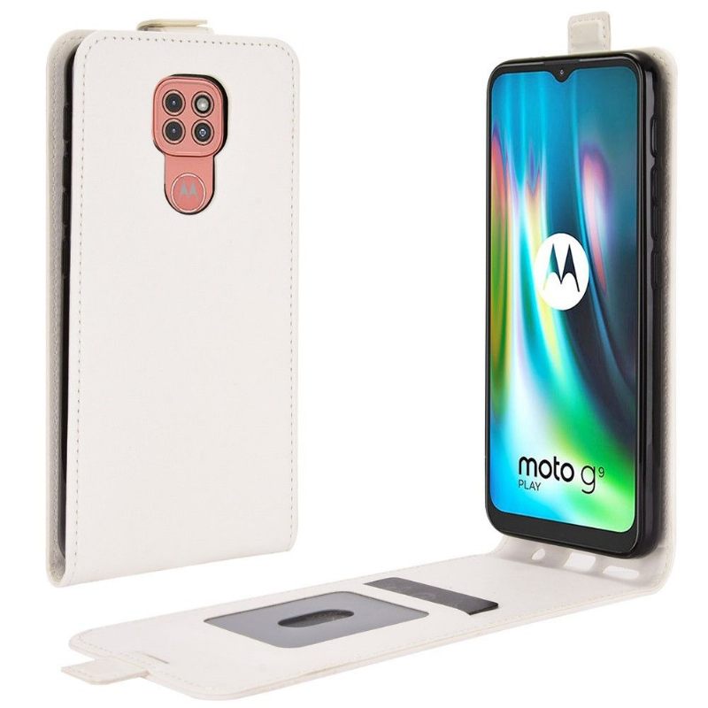 Folio-hoesje voor Motorola Moto G9 Play Kunstleer Verticaal