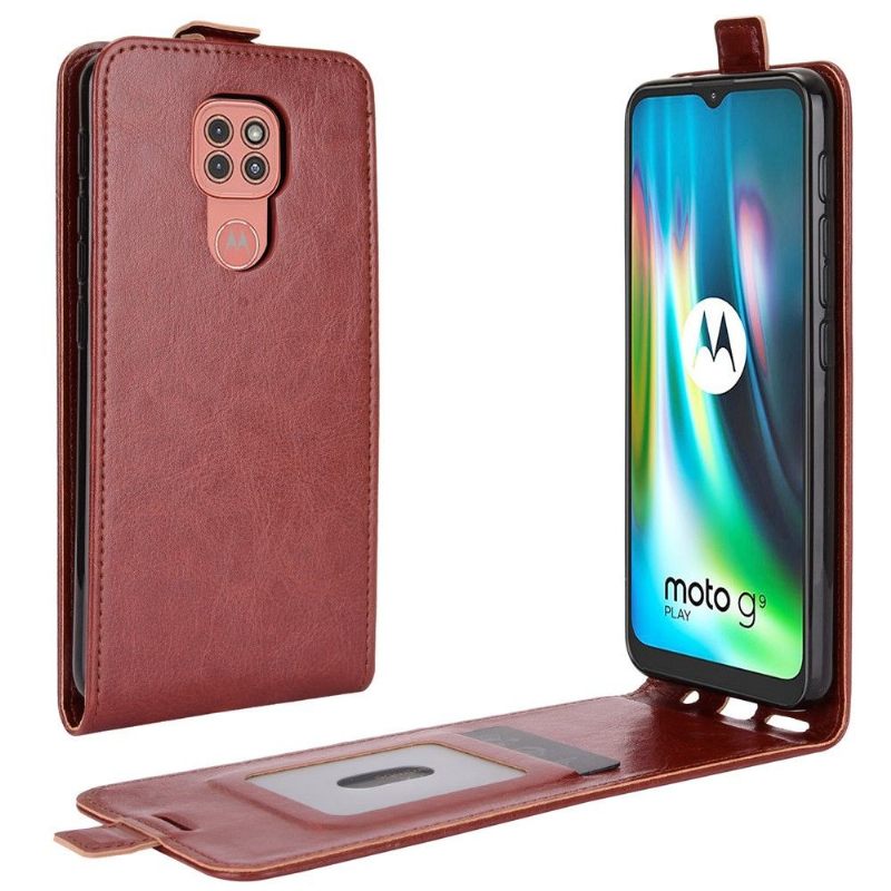 Folio-hoesje voor Motorola Moto G9 Play Kunstleer Verticaal