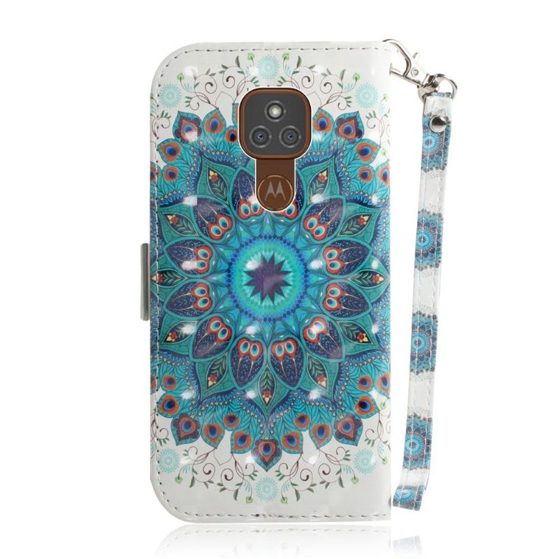 Folio-hoesje voor Motorola Moto G9 Play Mandala