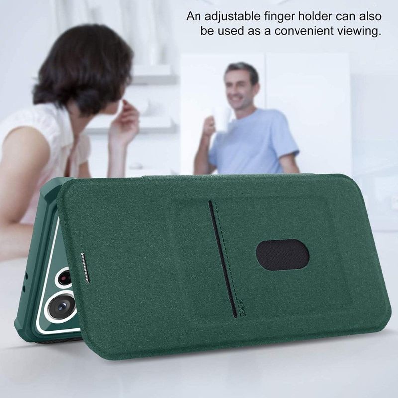 Cover voor Samsung Galaxy S21 Ultra 5G Folio-hoesje Zakelijk Omdraaien