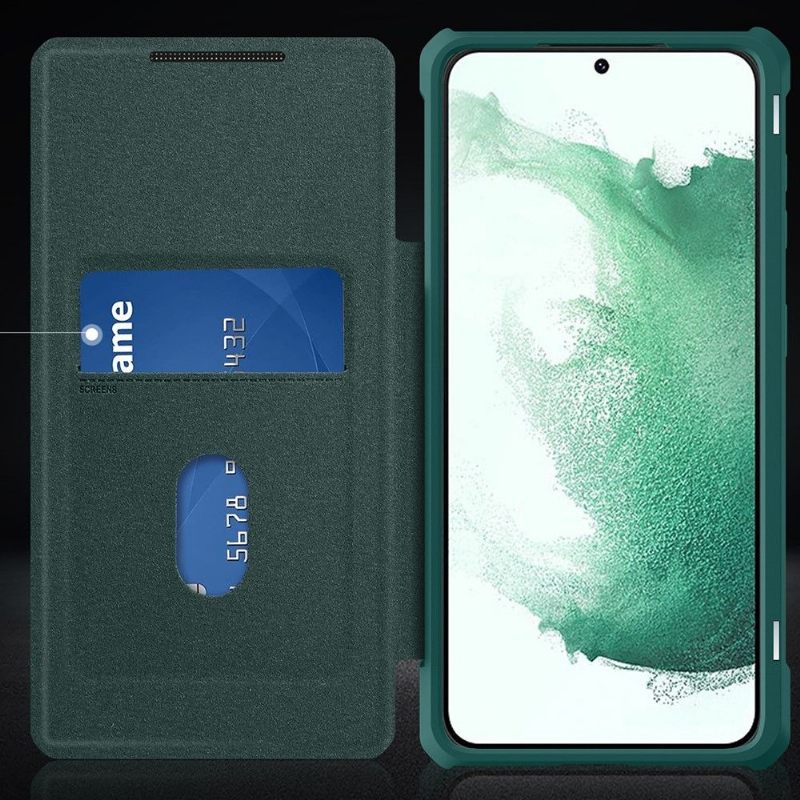 Cover voor Samsung Galaxy S21 Ultra 5G Folio-hoesje Zakelijk Omdraaien