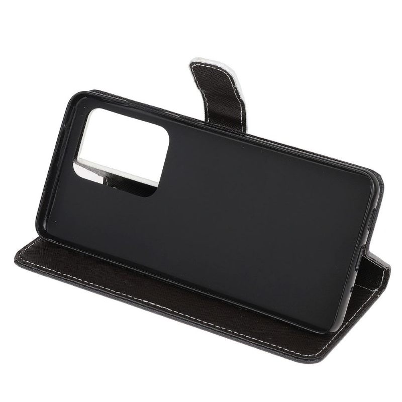 Folio-hoesje voor Samsung Galaxy S21 Ultra 5G Jungle Luipaard