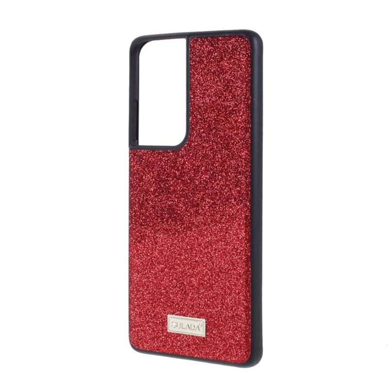 Hoesje voor Samsung Galaxy S21 Ultra 5G Anti-fall Sprankelende Glitter Sulada