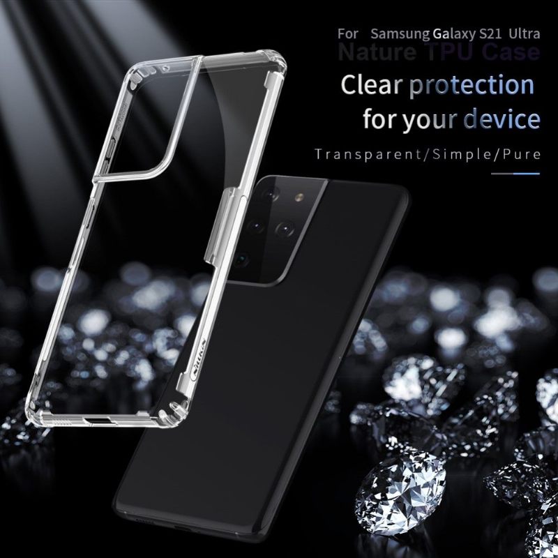 Hoesje voor Samsung Galaxy S21 Ultra 5G Nillkin Natuurversterkte Hoeken