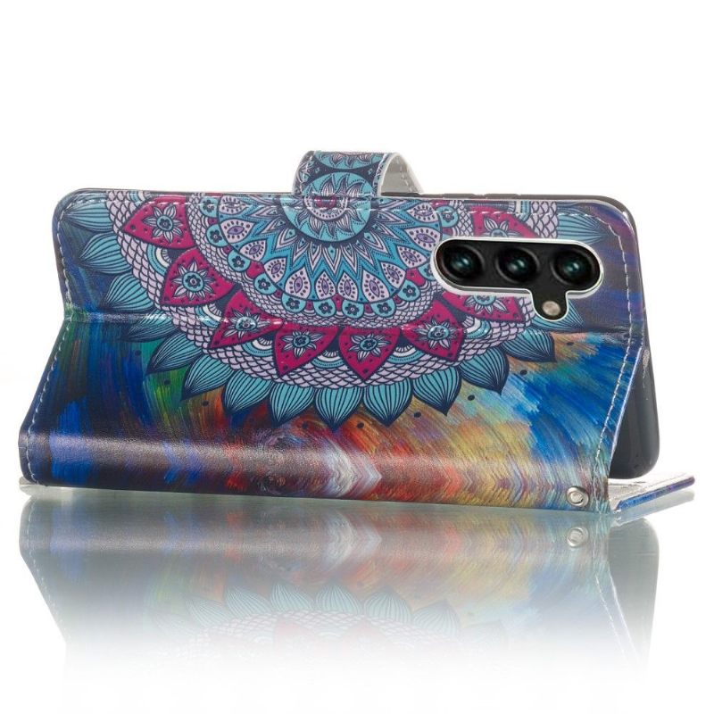 Folio-hoesje voor Samsung Galaxy A13 5G Bloemenmandala