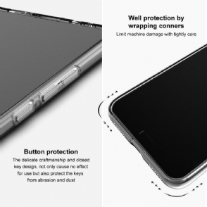 Hoesje voor Samsung Galaxy A13 5G Anti-fall Imak Doorzichtige Siliconen