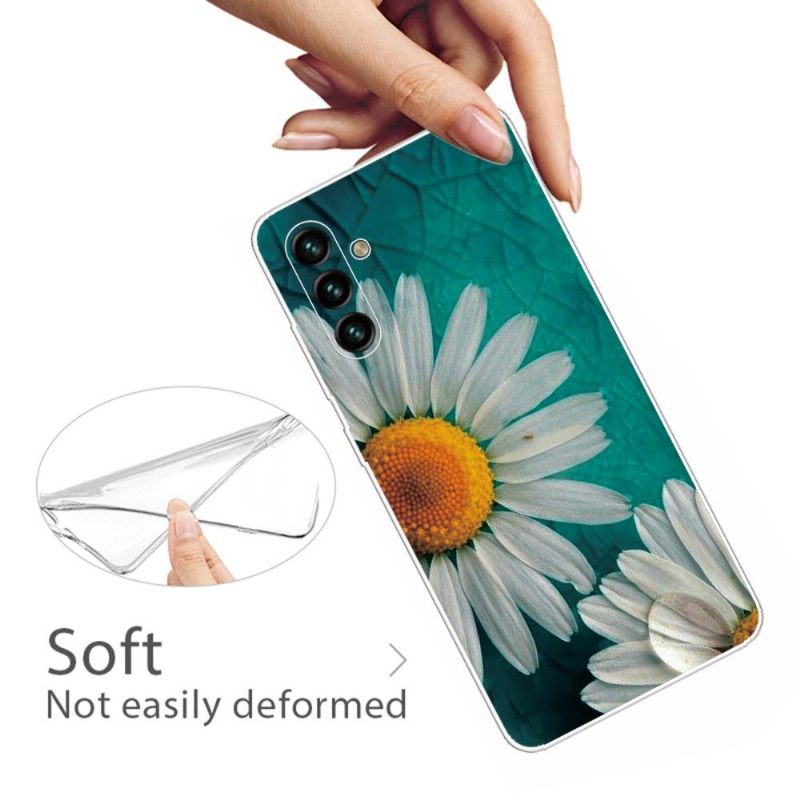 Hoesje voor Samsung Galaxy A13 5G Anti-fall Madeliefje Bloem