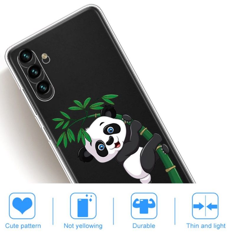 Hoesje voor Samsung Galaxy A13 5G Panda Op Bamboe