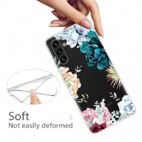 Telefoonhoesje voor Samsung Galaxy A13 5G Verscheidenheid Aan Bloemen