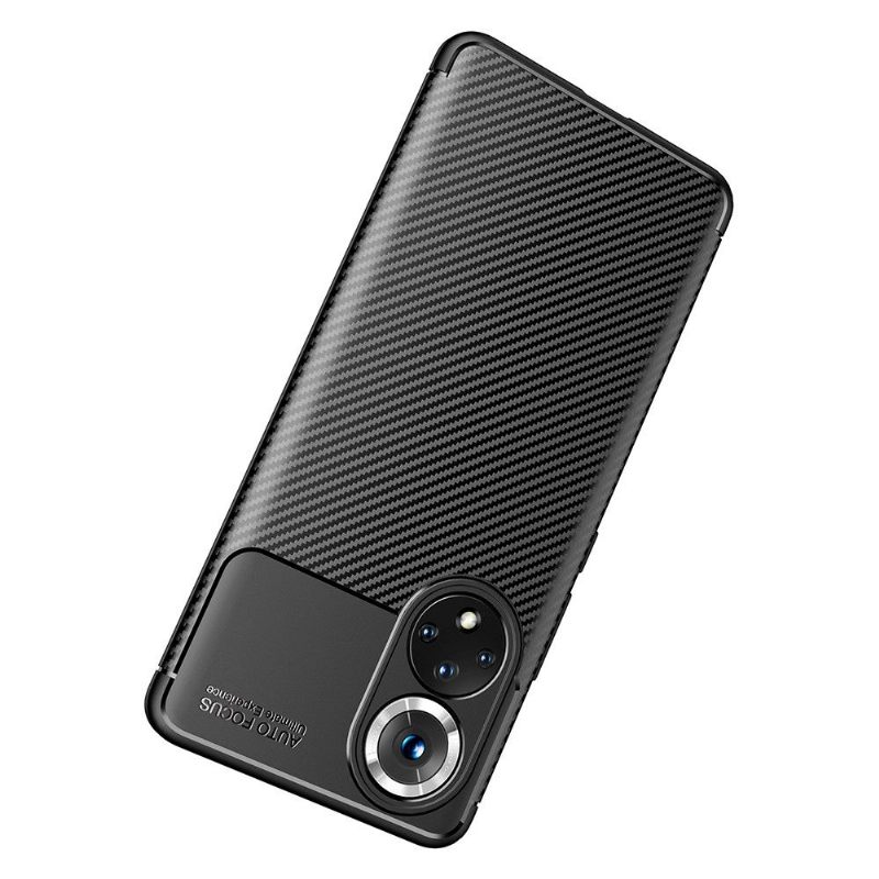 Hoesje voor Huawei Nova 9 / Honor 50 Koolstofvezelstijl