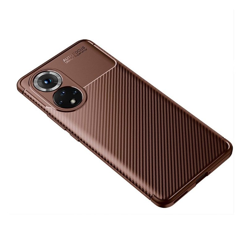 Hoesje voor Huawei Nova 9 / Honor 50 Koolstofvezelstijl