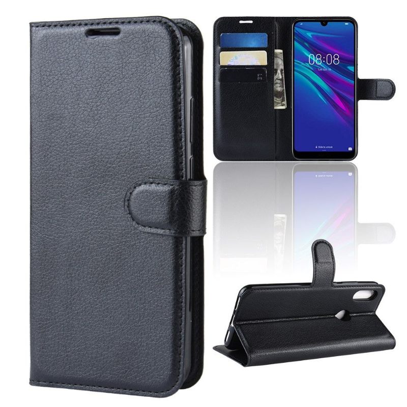 Case voor Huawei Y6 2019 Stijl Leren Kaarthouder