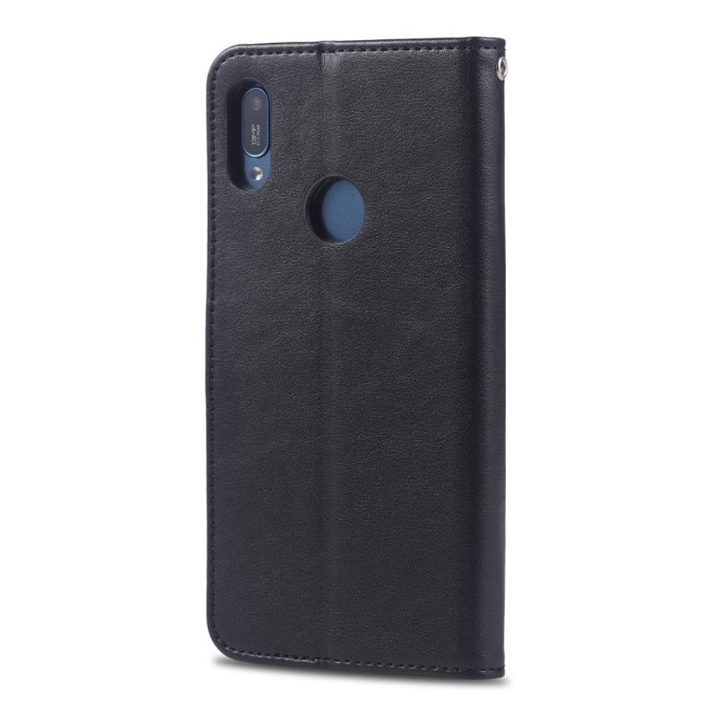 Cover voor Huawei Y6 2019 Anti-fall Azns Kunstleer