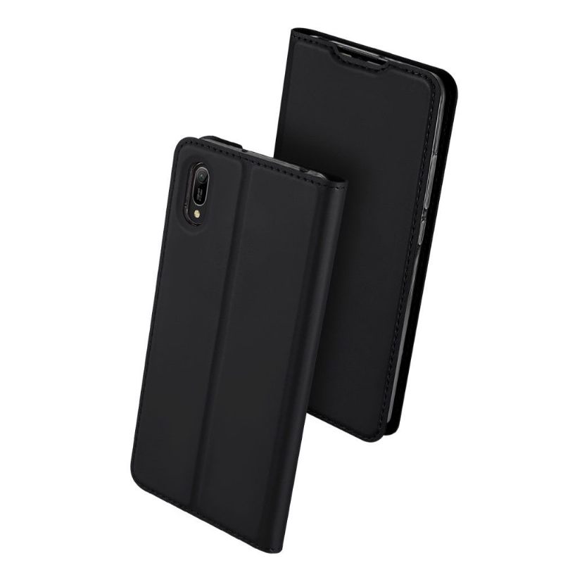 Folio-hoesje voor Huawei Y6 2019 Satijnen Coating