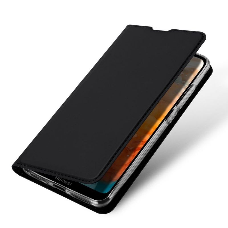 Folio-hoesje voor Huawei Y6 2019 Satijnen Coating