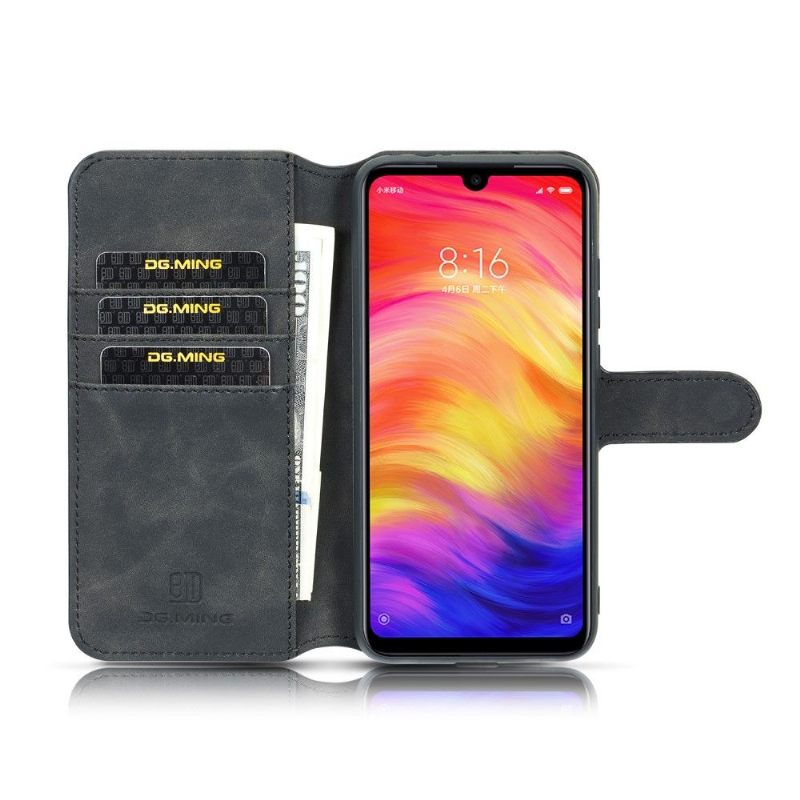 Leren Hoesje voor Huawei Y6 2019 Bescherming Dg Ming Leereffect