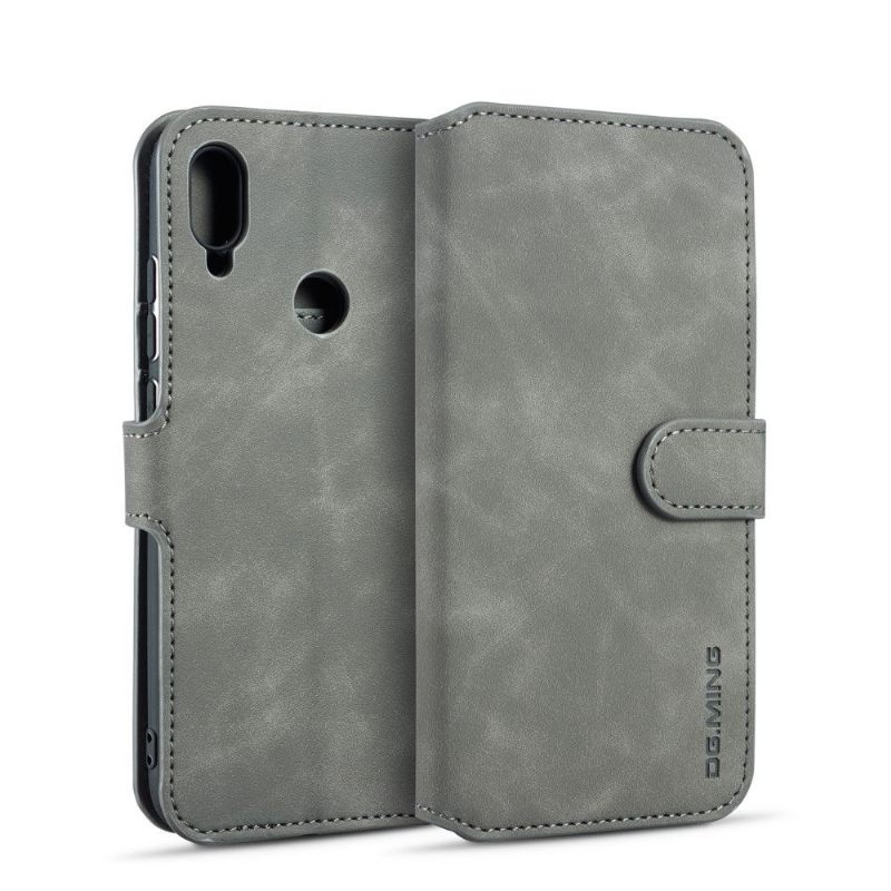 Leren Hoesje voor Huawei Y6 2019 Bescherming Dg Ming Leereffect