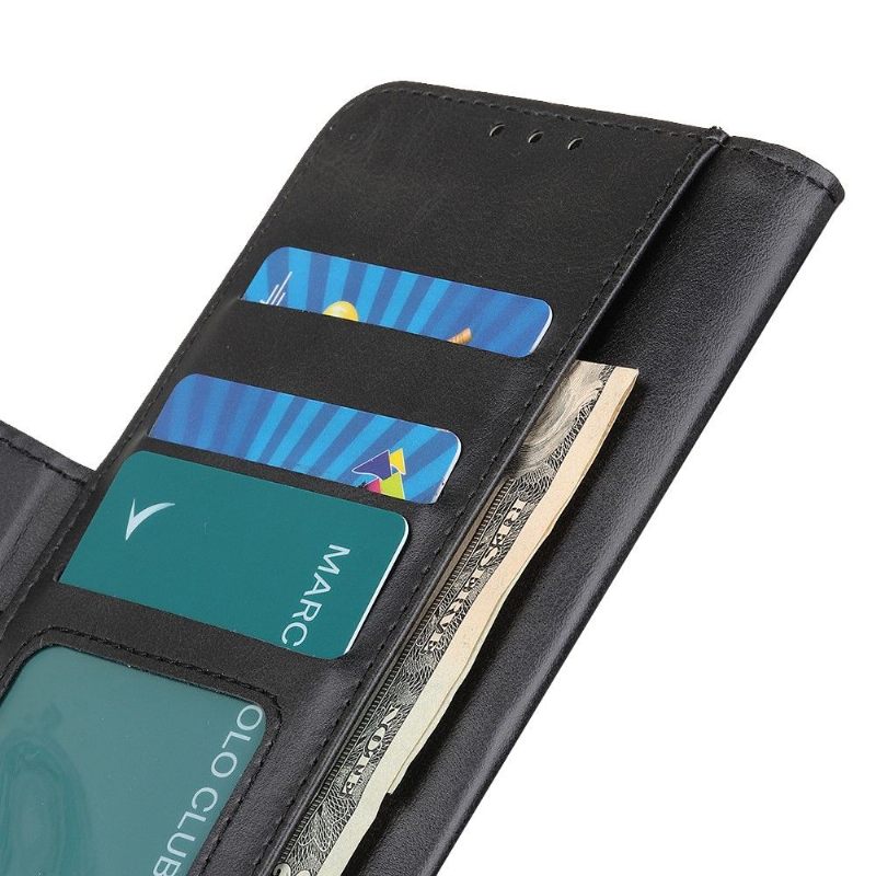 Folio-hoesje voor Xiaomi Redmi Note 10 Portemonnee Leren Mat Kunstleer Hoes