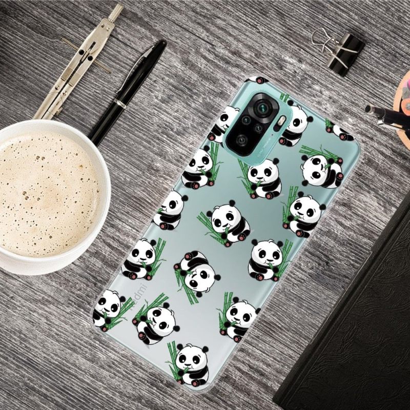 Hoesje voor Xiaomi Redmi Note 10 Blije Panda's