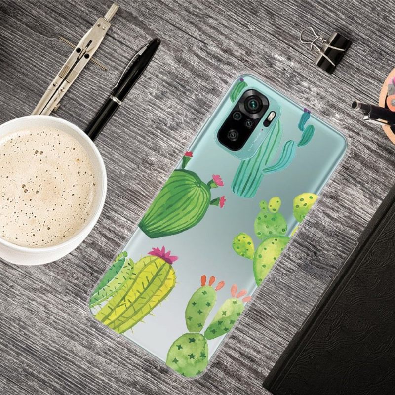 Hoesje voor Xiaomi Redmi Note 10 Cactussen