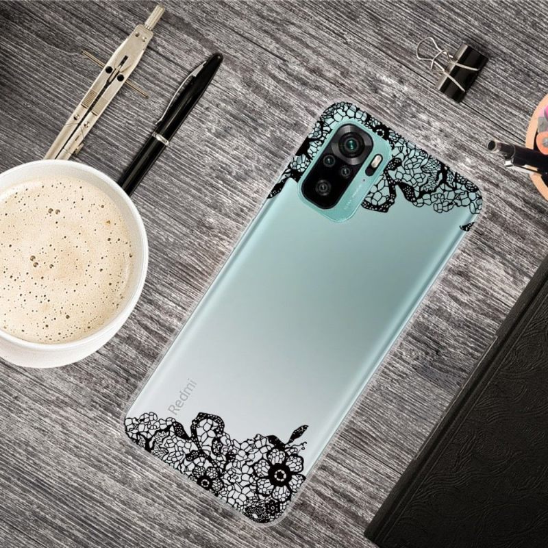 Telefoonhoesje voor Xiaomi Redmi Note 10 Kant Bloem