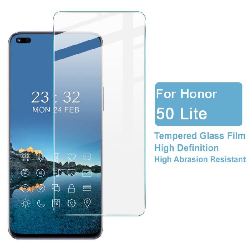 Bescherming - Honor 50 Lite Beschermfolie Van Gehard Glas