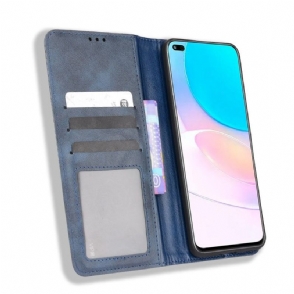 Cover voor Honor 50 Lite / Huawei Nova 8i De Lederen Stijl Cirénius