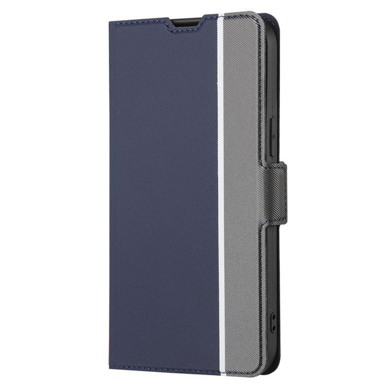 Flip Case voor Honor Magic 5 Lite Twee Toon