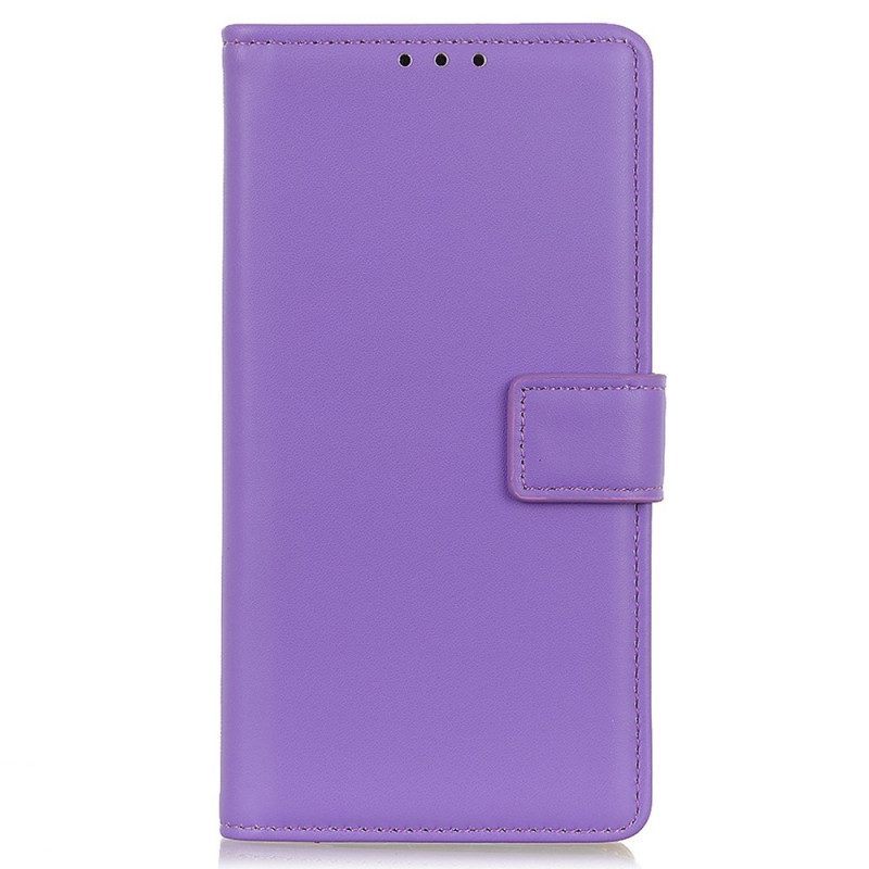 Folio-hoesje voor Samsung Galaxy A14 / A14 5G Leren Styling