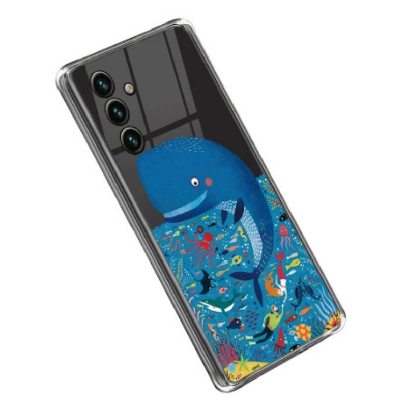 Hoesje voor Samsung Galaxy A14 / A14 5G Stammen Olifant