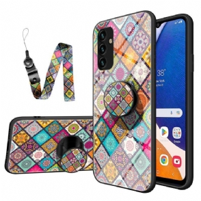 Telefoonhoesje voor Samsung Galaxy A14 / A14 5G Met Riemclip