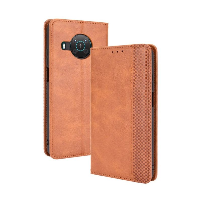 Cover voor Nokia X20 / X10 Leer In Cirénius-stijl