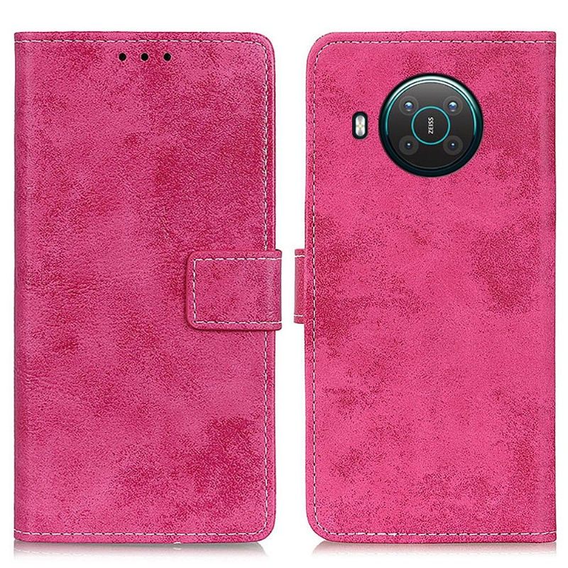 Folio-hoesje voor Nokia X20 / X10 Anti-fall Cyrius Kunstleer Vintage